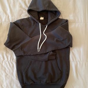 American Apparel Black Hoodie Sweatshirt